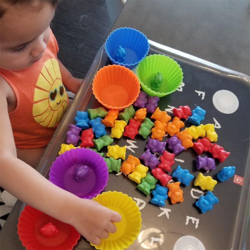 Counting-Bears-With-Stacking-Cups-Montessori-Rainbow-Matching-Game-Educational-Color-Sorting-Toys-For-Baby-Toy